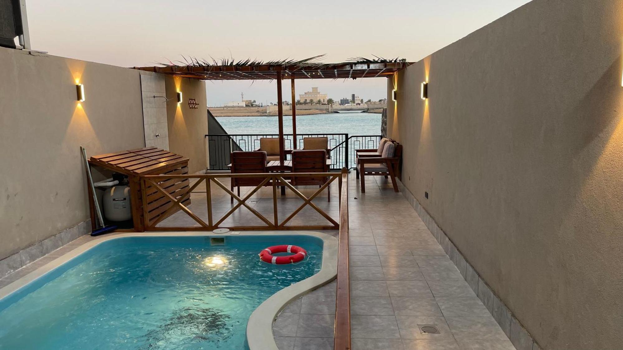 Villa درة العروس بشاطئ رملي خاص Durat  Alarous